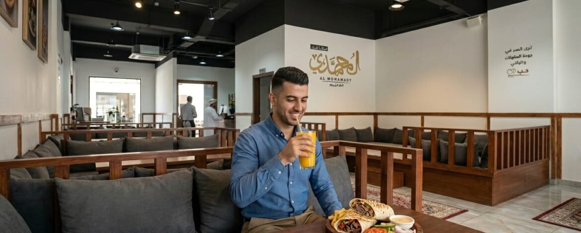 عصير مانجا من مطعم المحمدي